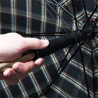190T Pongee Straight Bone Long Stick Umbrella Cane For Men
