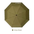 7 Oz Ultralight Umbrella Three Folding Umbrella With Zipper Case