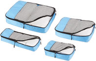 4 Pieces Packing Cube Set Finished Interior Seams And Mesh Top