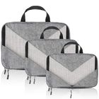 Nylon Travel Packing Cubes In Suitcase 3 Sizes for away luggage