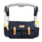 2 Side Bottle Pockets Baby Stroller Organizer Bag Magnetic Buckles