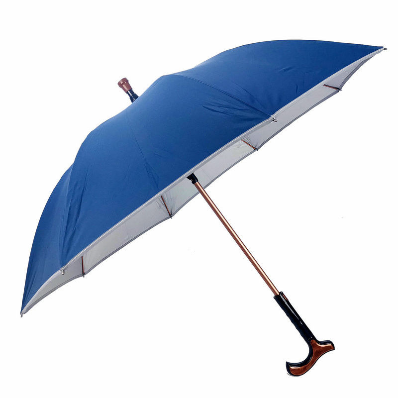 Crutch Handle Cane Walking Stick Umbrella For Old Mens