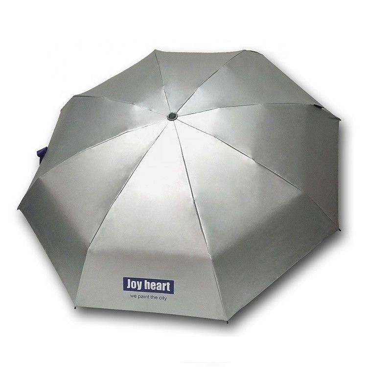 UV Five Folding Umbrella Fabric With Silver Coating