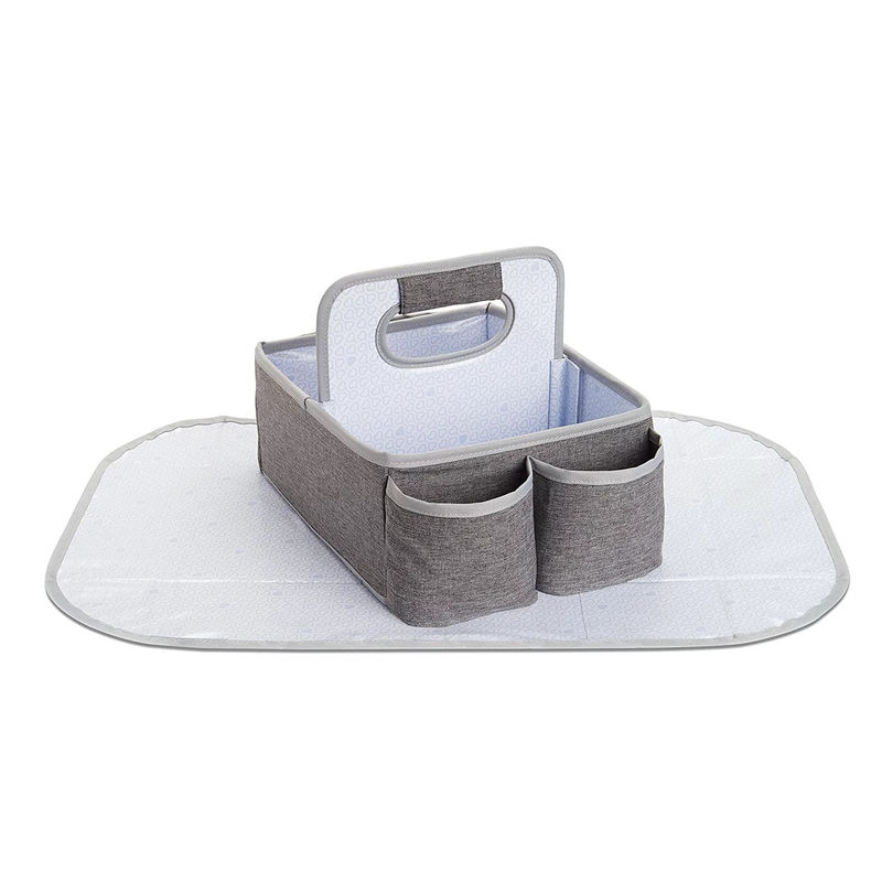 Essentials Storage Washable Diaper Caddy Basket